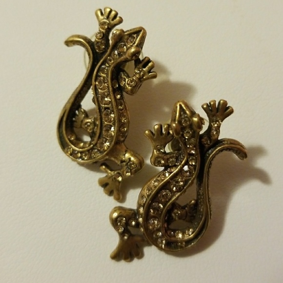 unknown Jewelry - Lovely Lizard Earrings